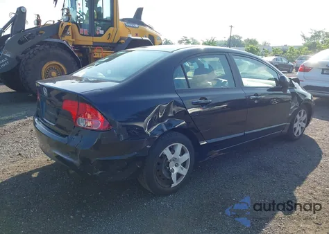 2008 Honda Civic Lx z USA, uszkodzony, nr VIN 2HGFA16538H321619